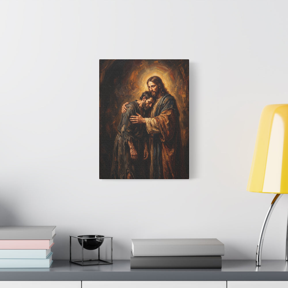 The Embrace of Christ – Canvas