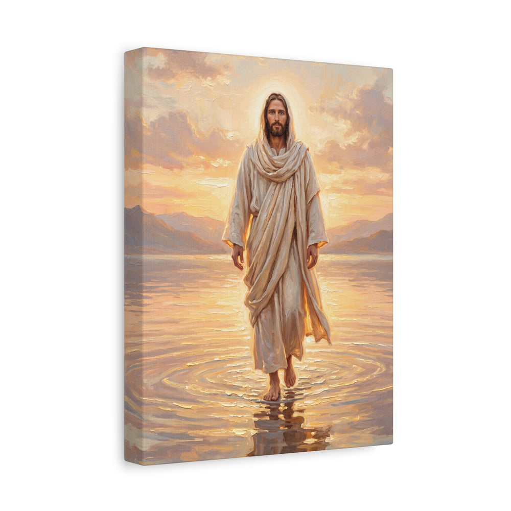 By the Shore at Dawn – Canvas