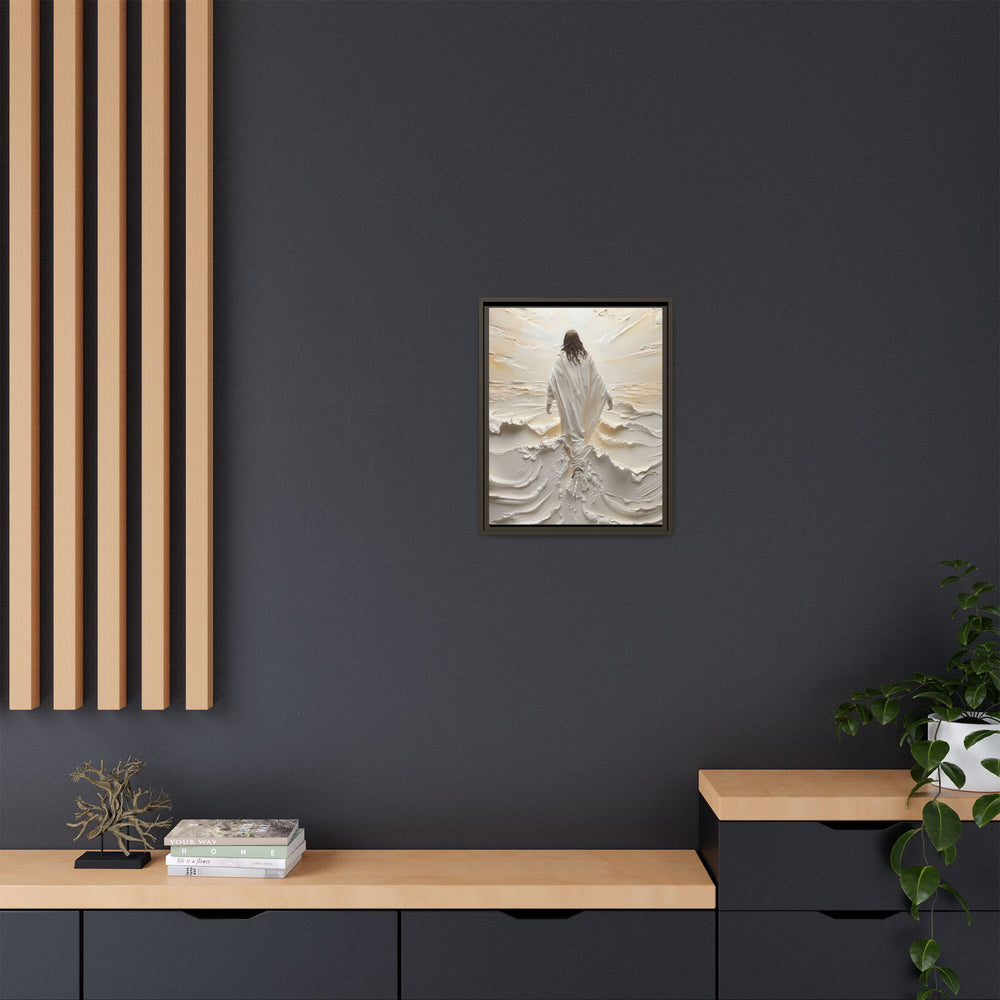 Christ Upon the Waves – Framed Canvas