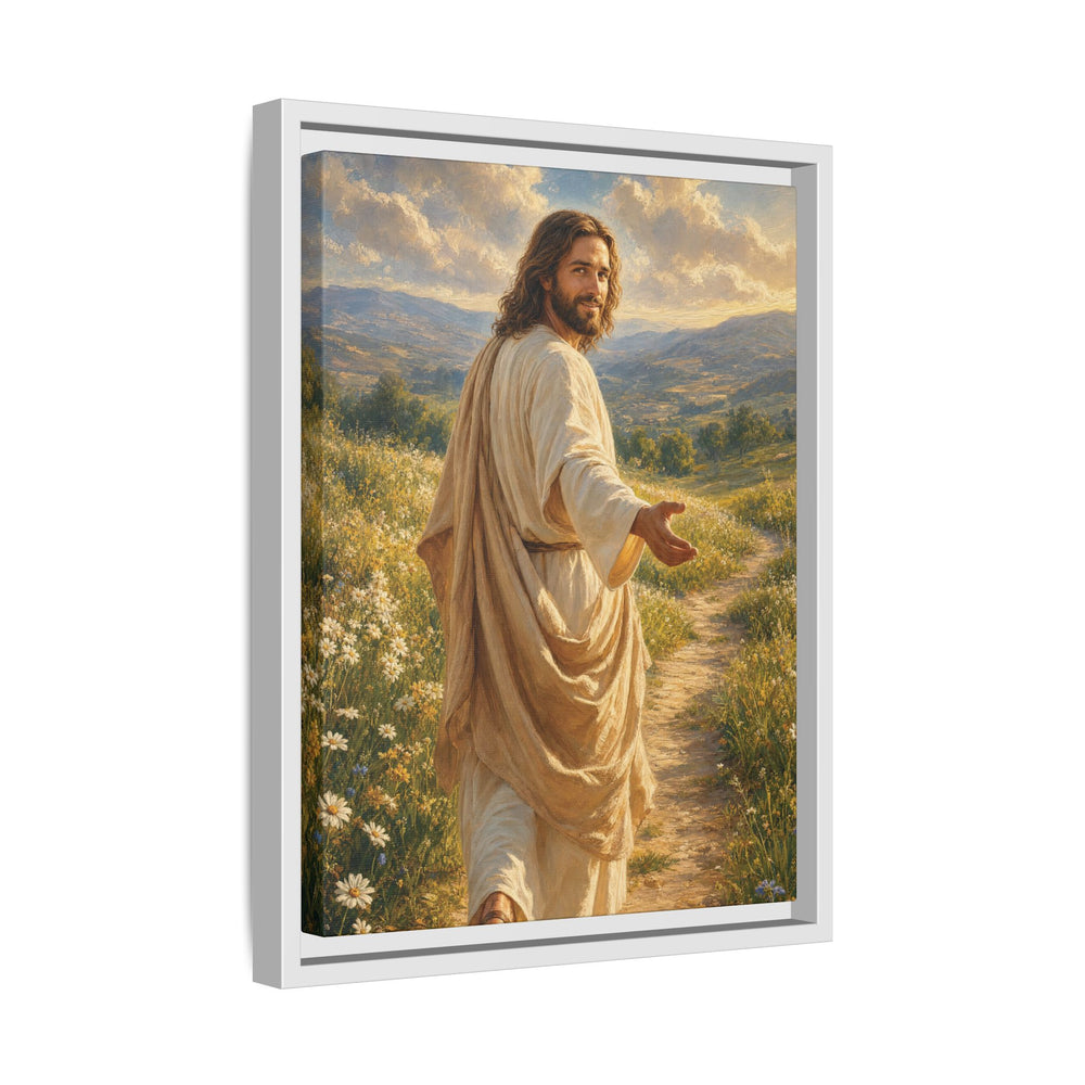 The Good Shepherd – Framed Canvas