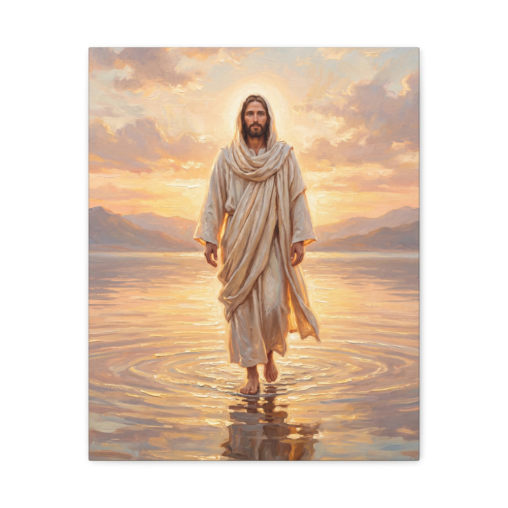 By the Shore at Dawn – Canvas