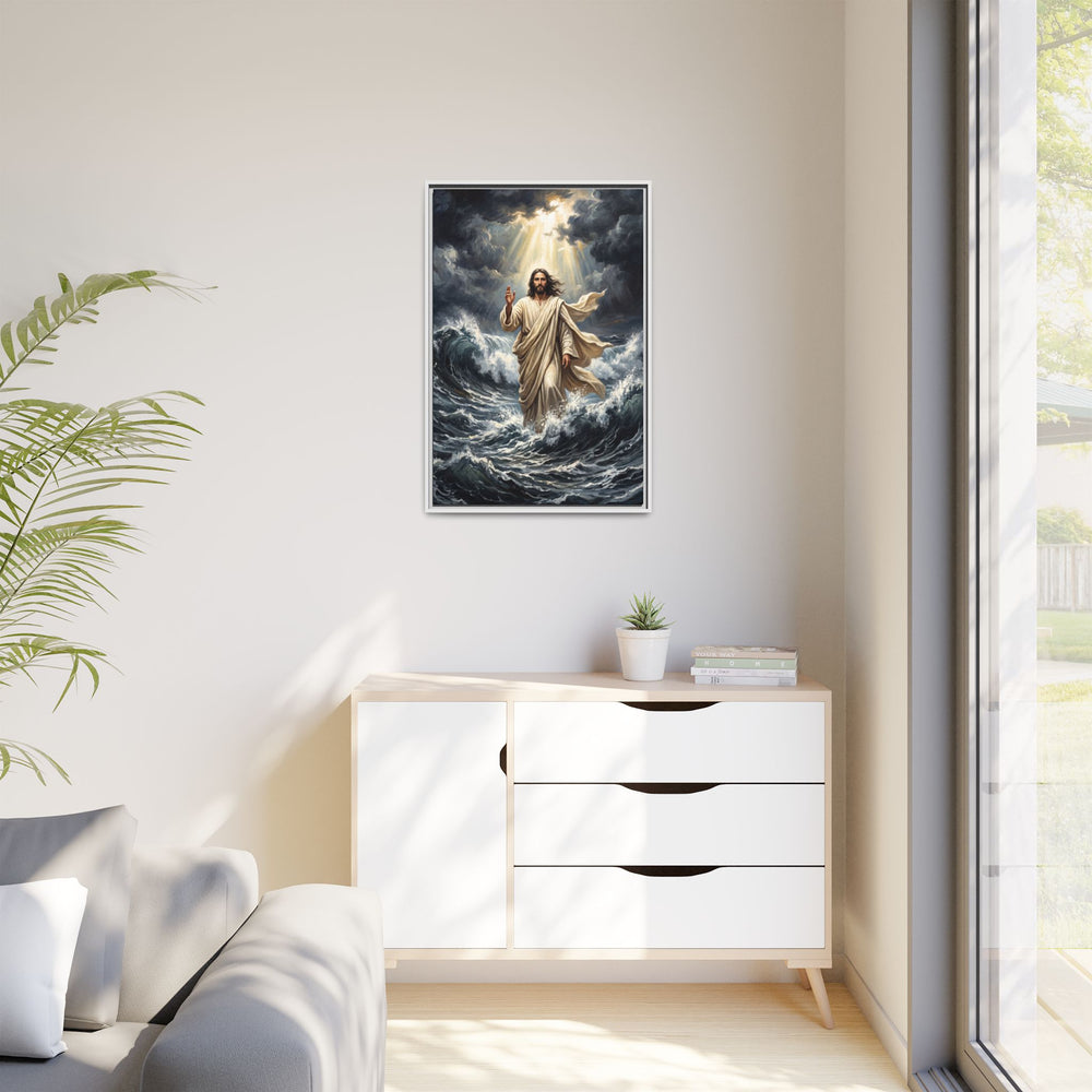 Master of the Storm – Framed Canvas