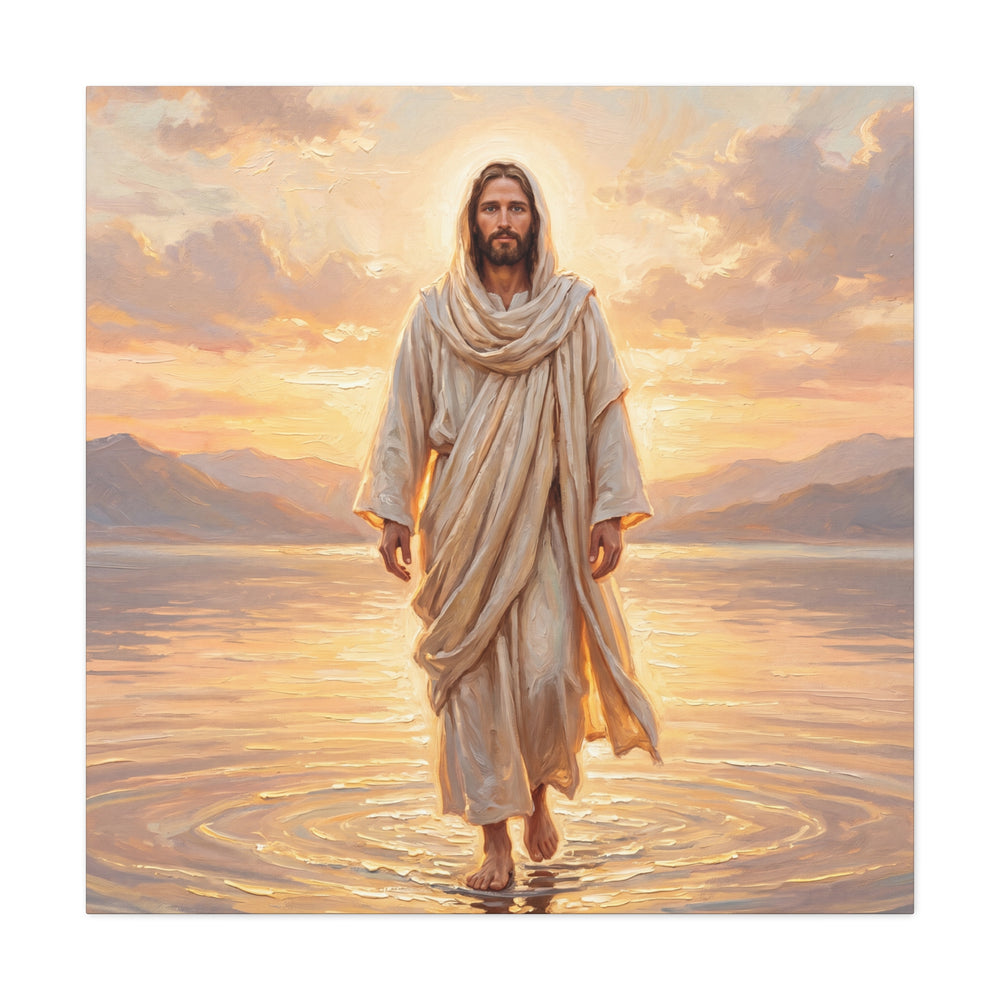 By the Shore at Dawn – Canvas