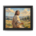 Running to Jesus – Framed Canvas