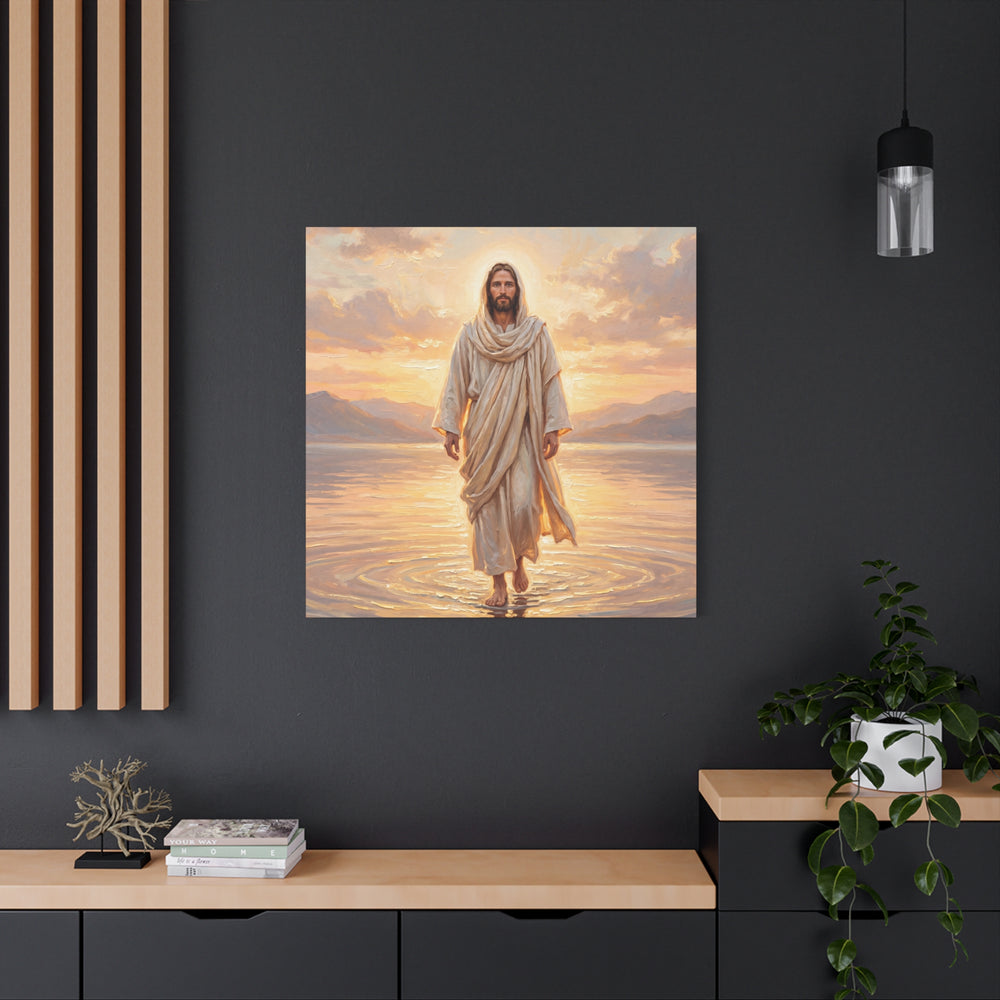 By the Shore at Dawn – Canvas