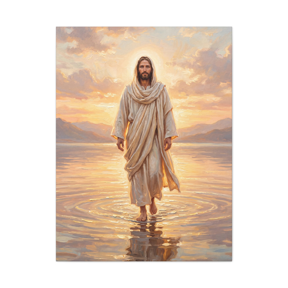 By the Shore at Dawn – Canvas