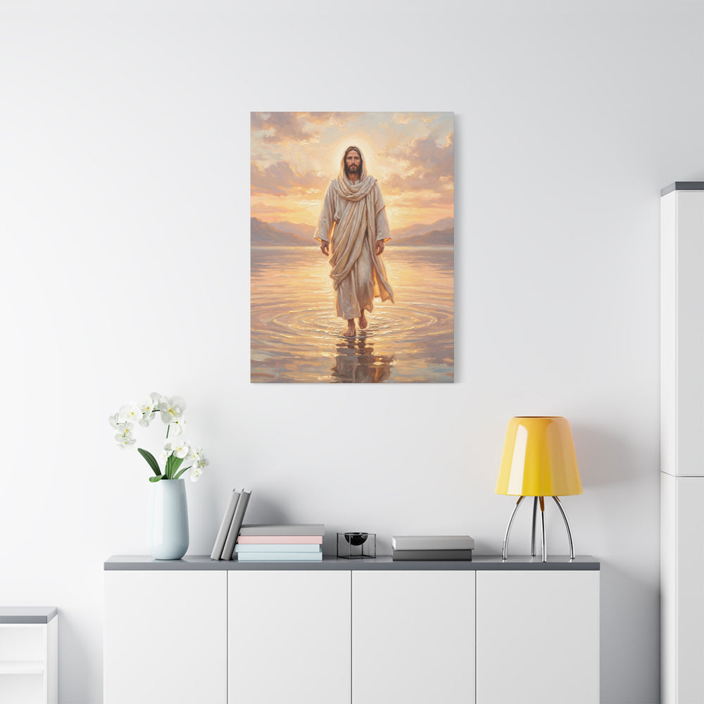 By the Shore at Dawn – Canvas