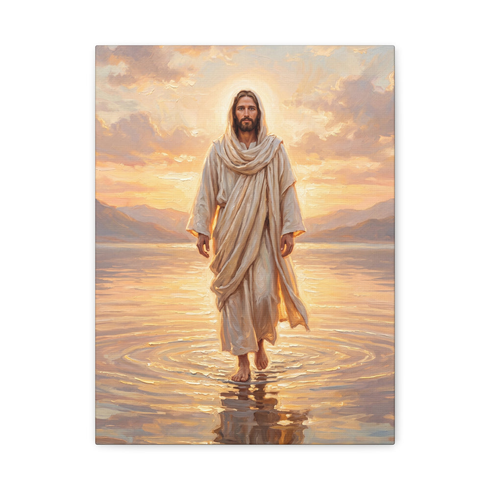 By the Shore at Dawn – Canvas