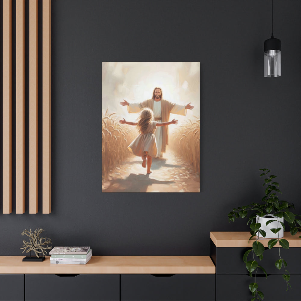 With Open Arms – Canvas