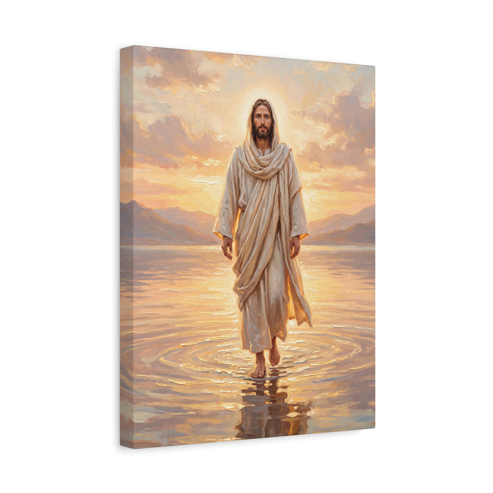 By the Shore at Dawn – Canvas