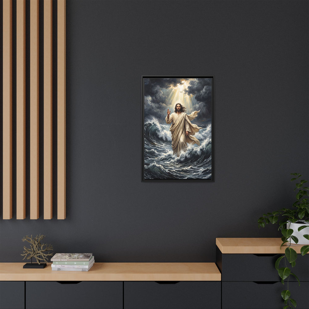 Master of the Storm – Framed Canvas