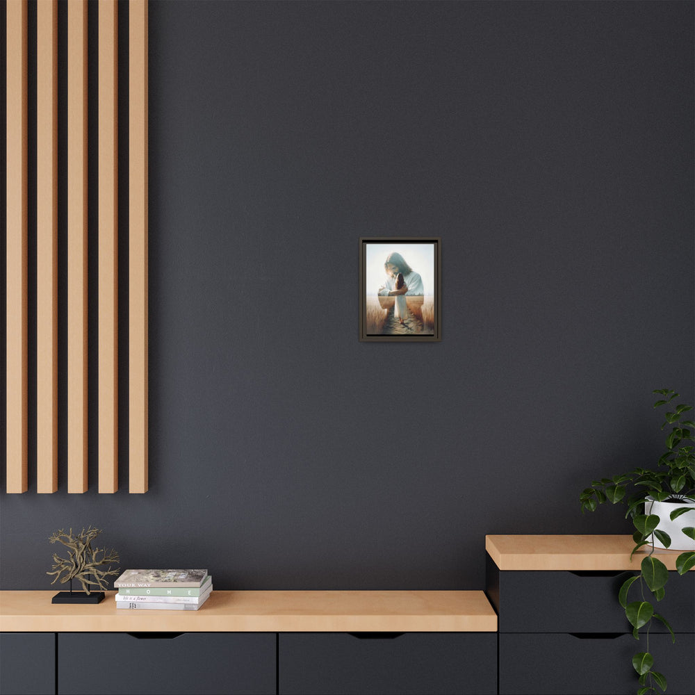 Peace, Be Still – Framed Canvas