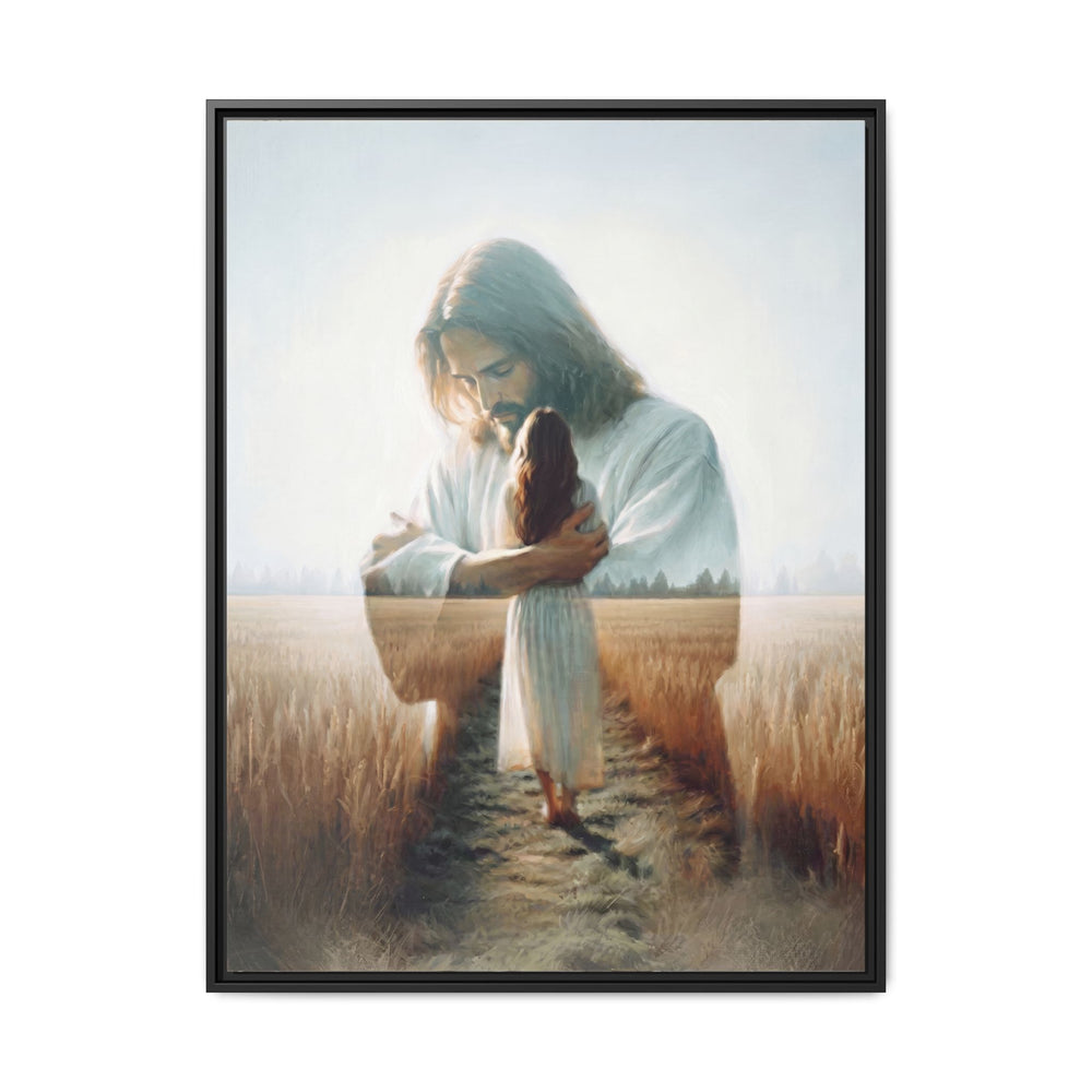 Peace, Be Still – Framed Canvas