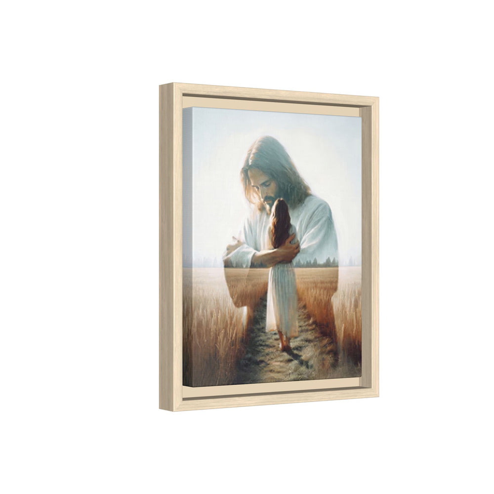 Peace, Be Still – Framed Canvas
