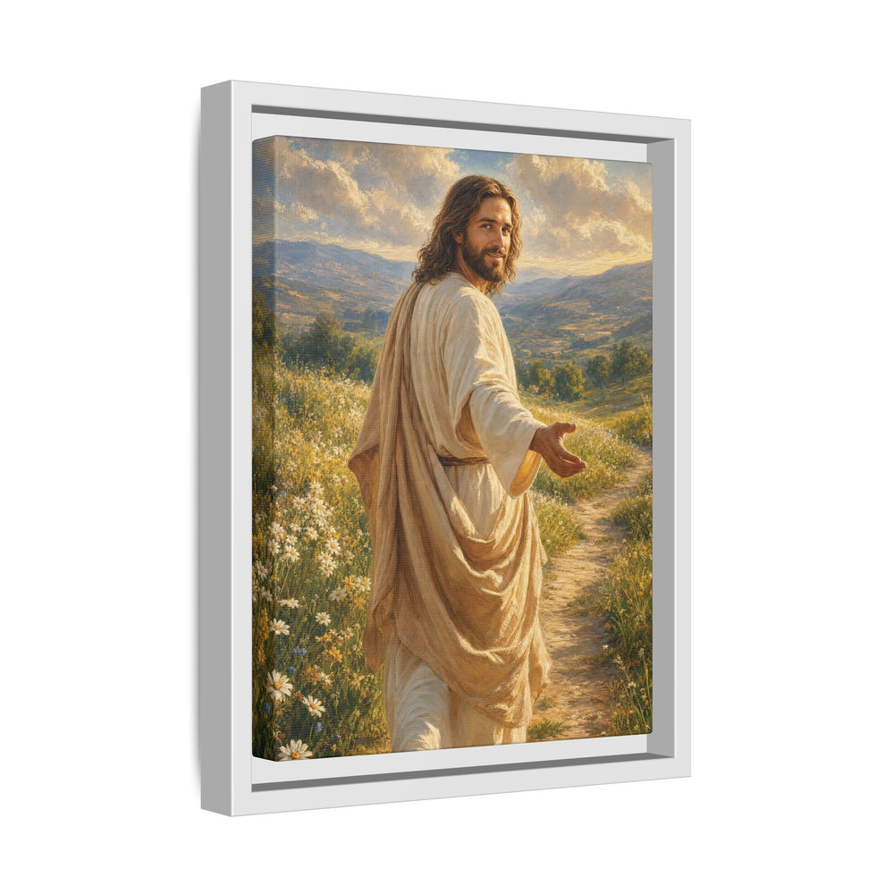 The Good Shepherd – Framed Canvas