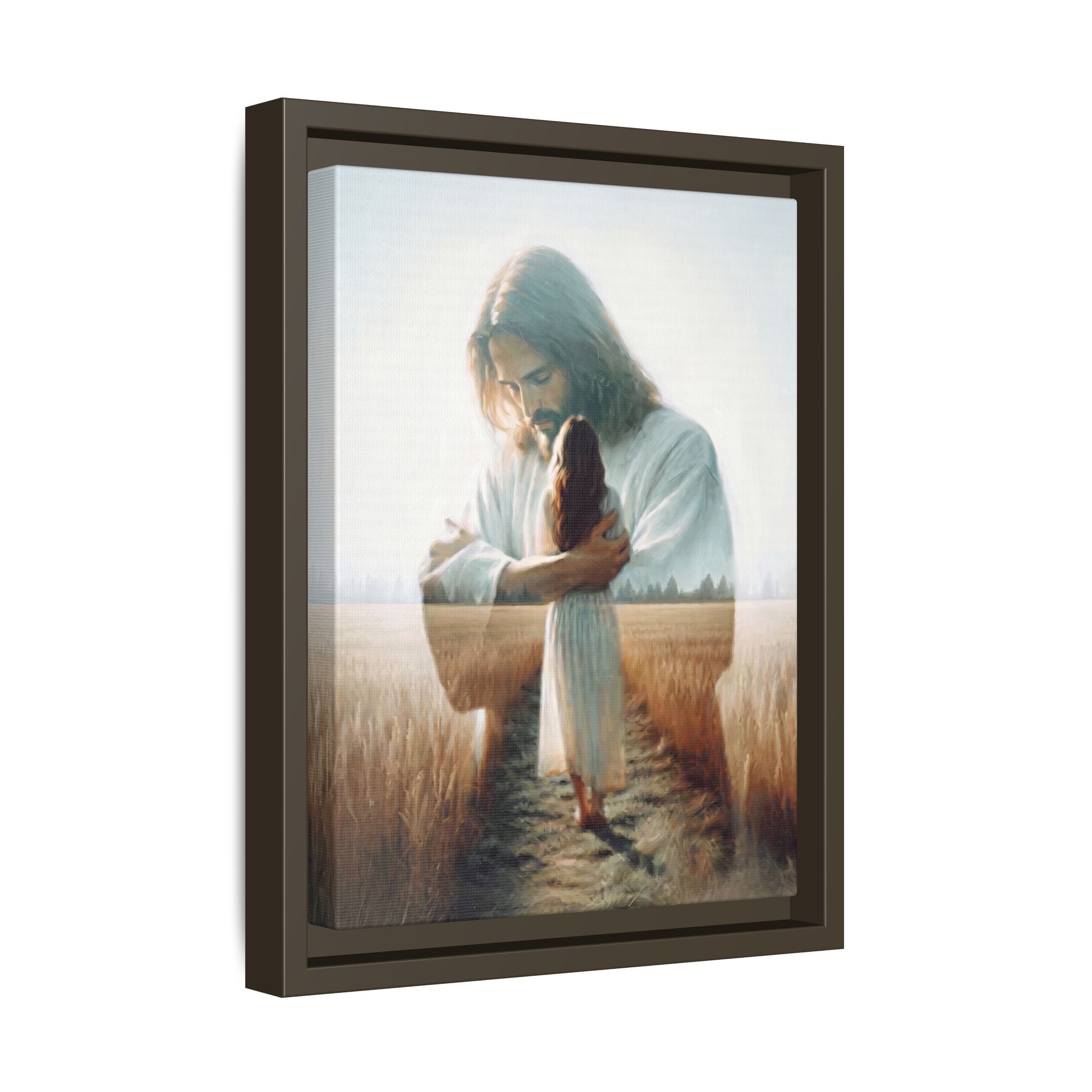 Peace, Be Still – Framed Canvas