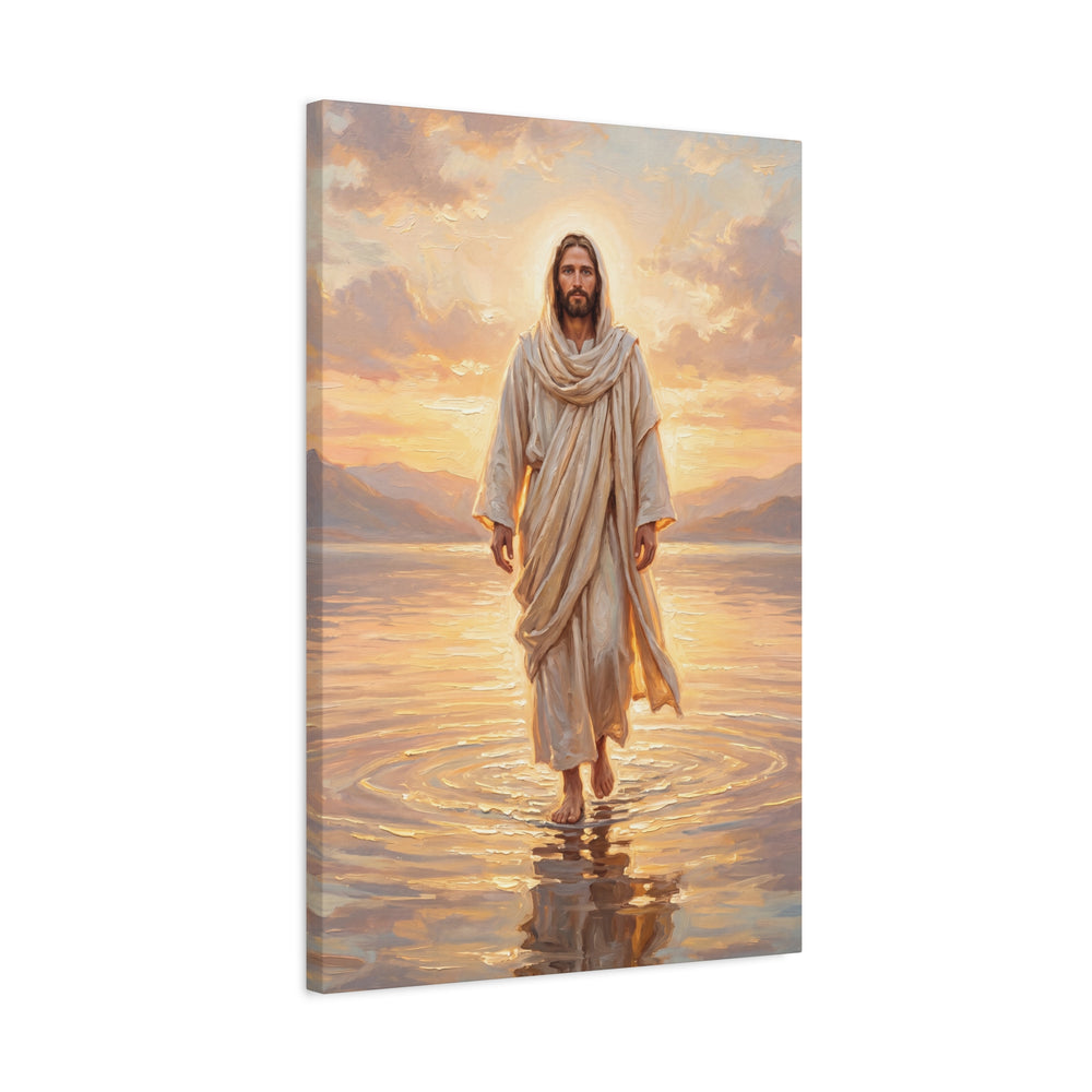 By the Shore at Dawn – Canvas