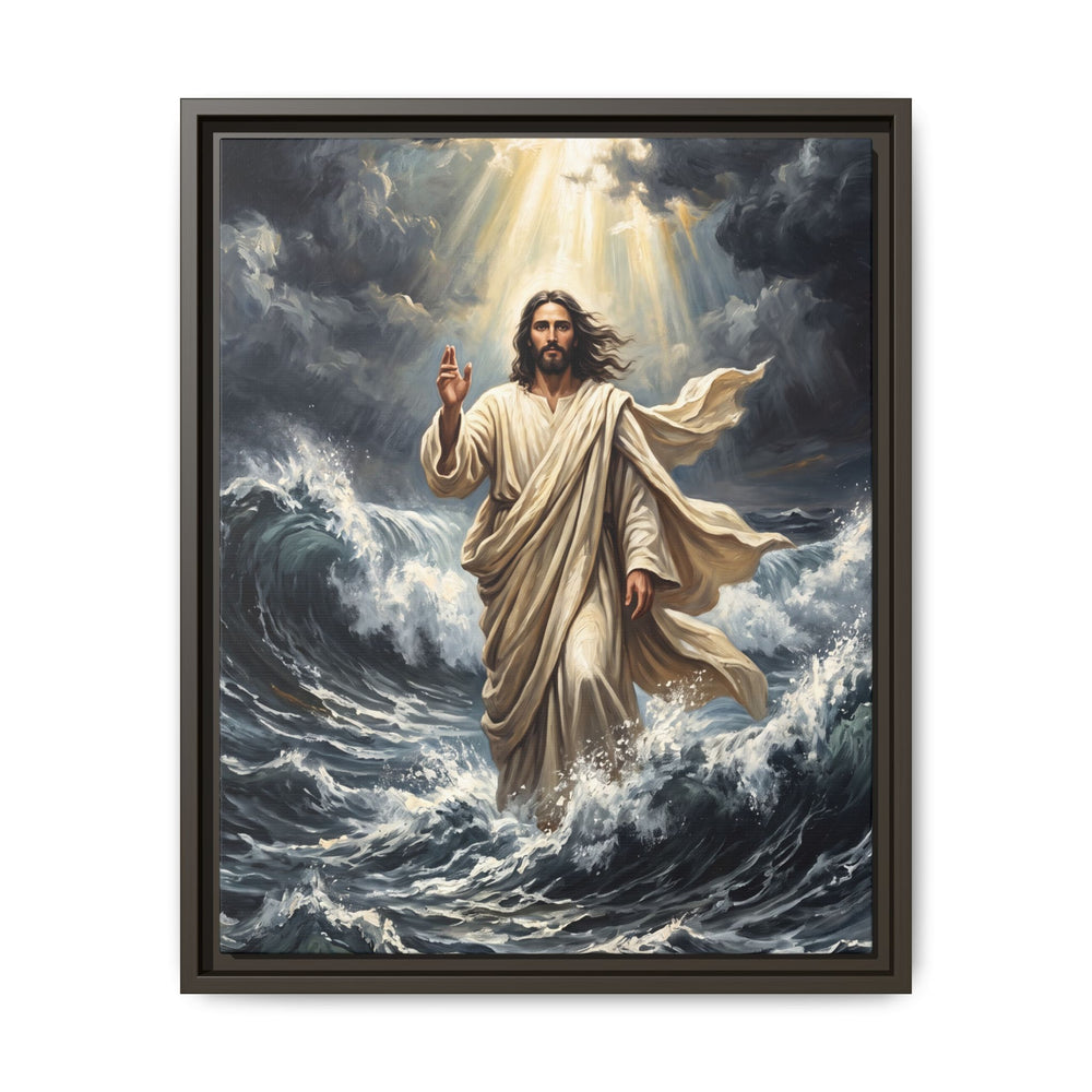 Master of the Storm – Framed Canvas