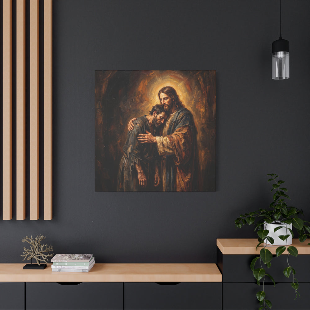 The Embrace of Christ – Canvas