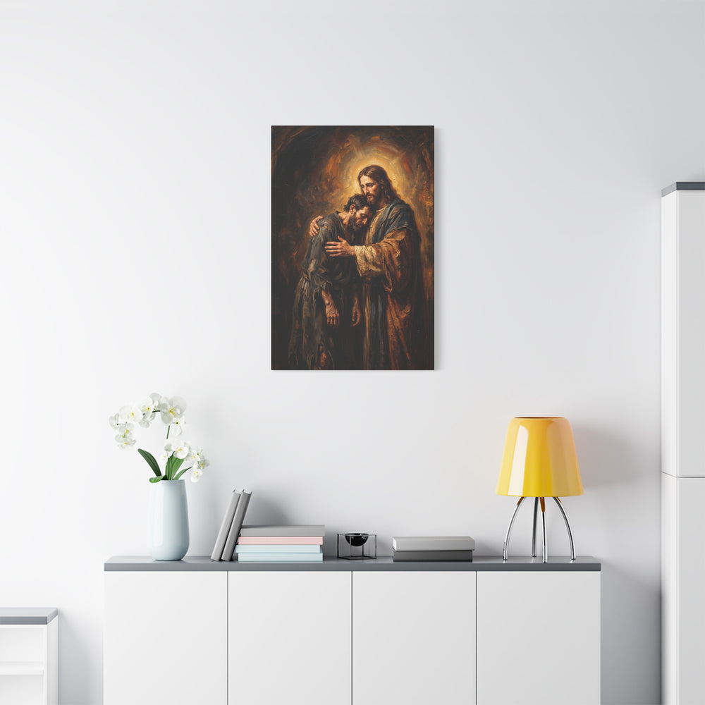 The Embrace of Christ – Canvas