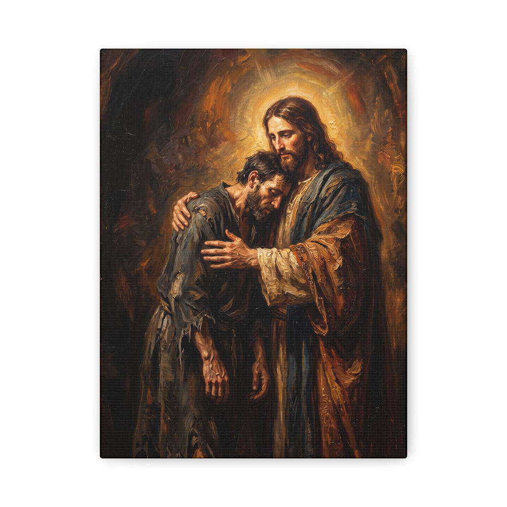 The Embrace of Christ – Canvas