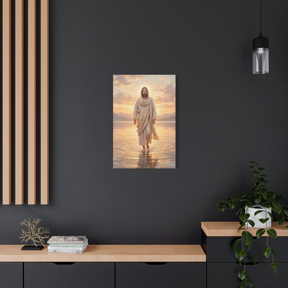By the Shore at Dawn – Canvas