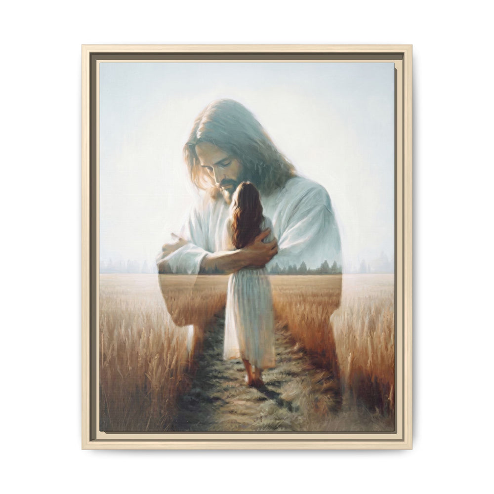 Peace, Be Still – Framed Canvas