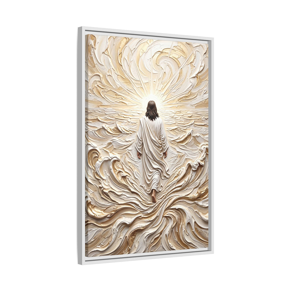 Surrendered in Prayer – Framed Canvas
