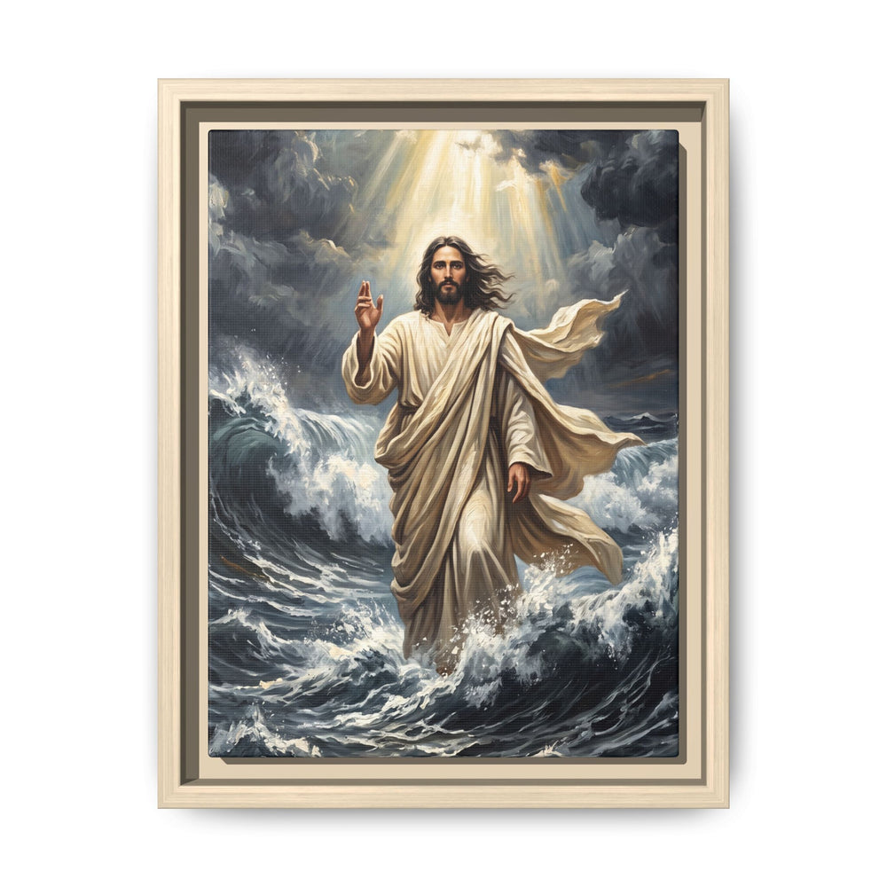 Master of the Storm – Framed Canvas