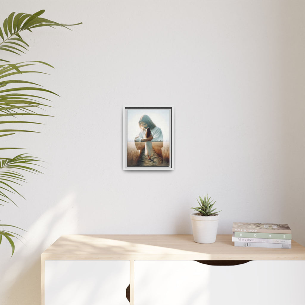 Peace, Be Still – Framed Canvas