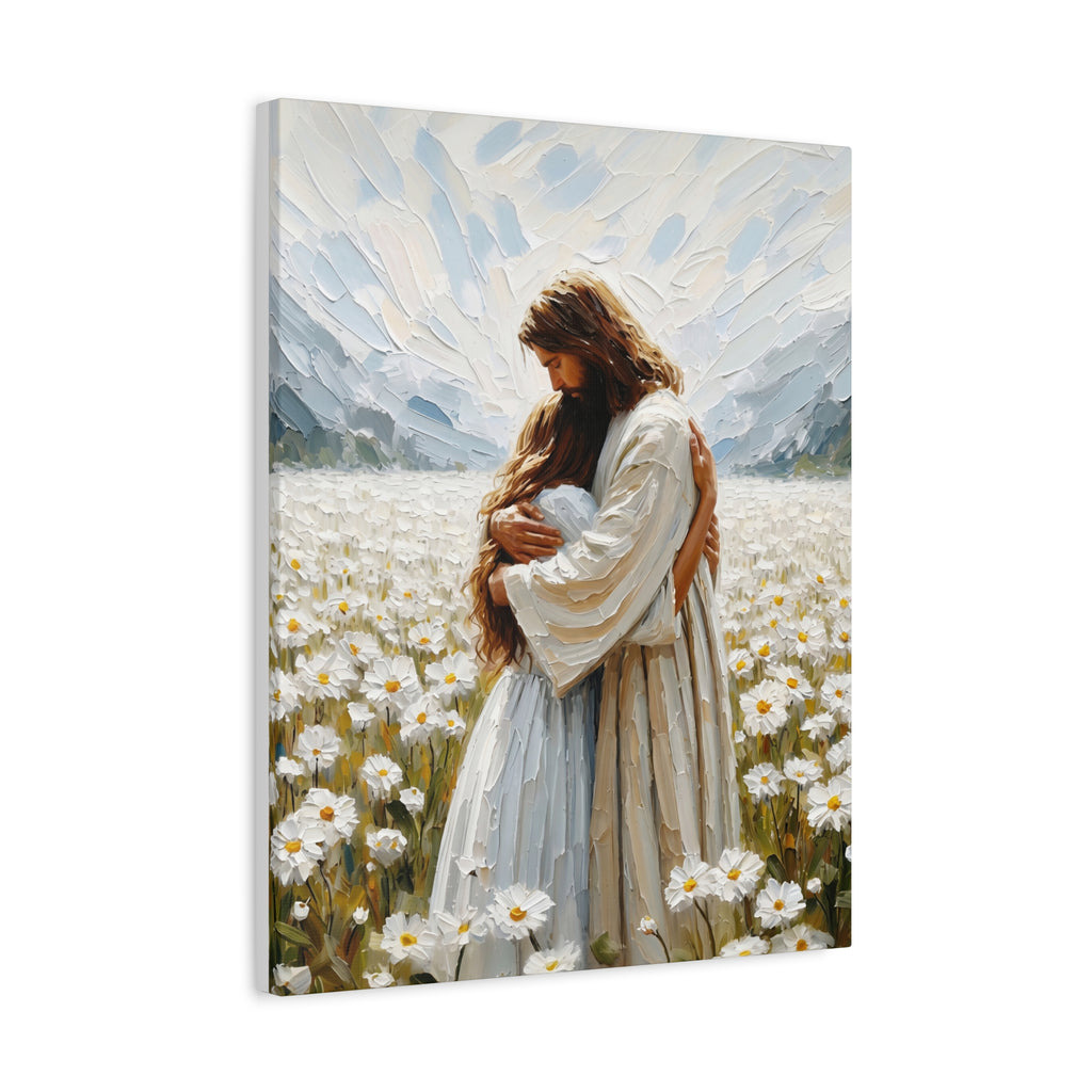 Sostenida por Jesús – Lienzo