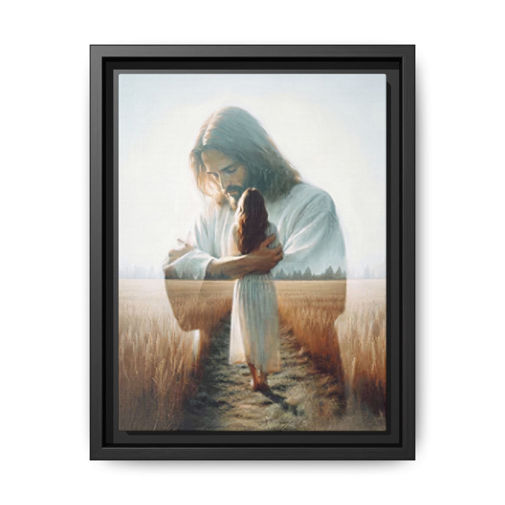 Peace, Be Still – Framed Canvas