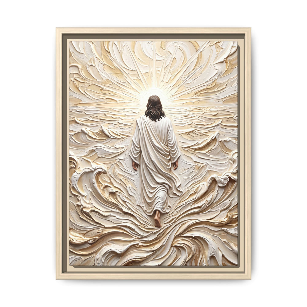 Surrendered in Prayer – Framed Canvas