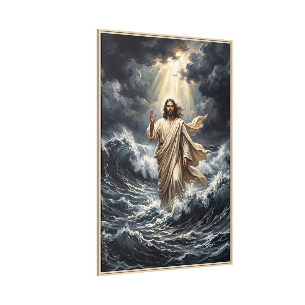 Master of the Storm – Framed Canvas