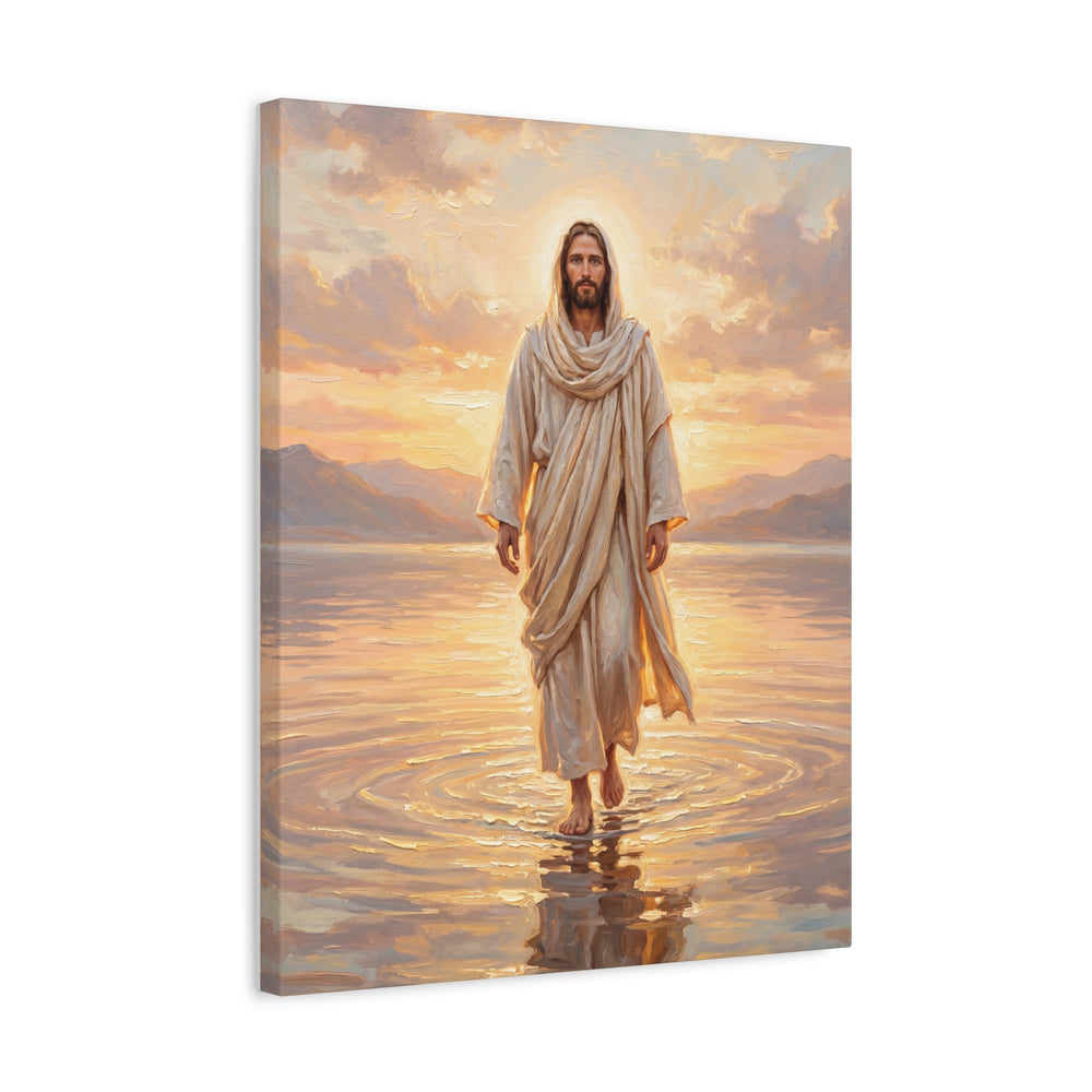 By the Shore at Dawn – Canvas