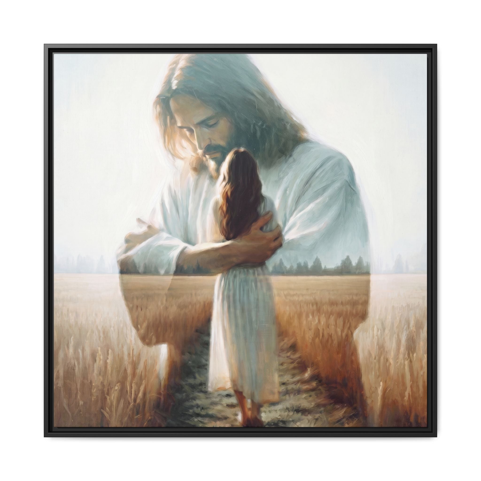 Peace, Be Still – Framed Canvas