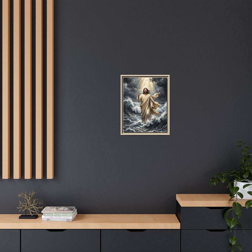 Master of the Storm – Framed Canvas
