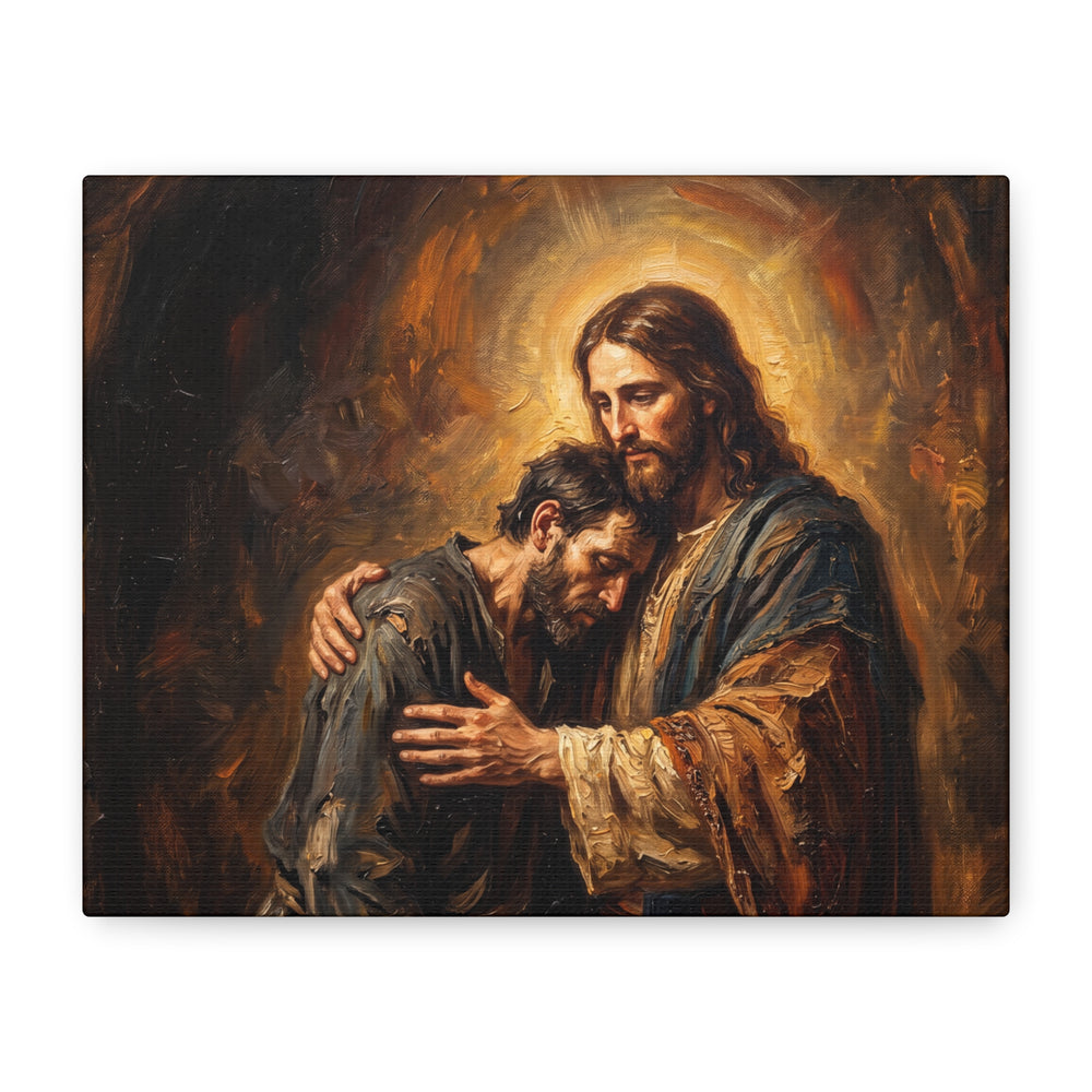 The Embrace of Christ – Canvas