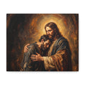 Die Umarmung Christi – Leinwand