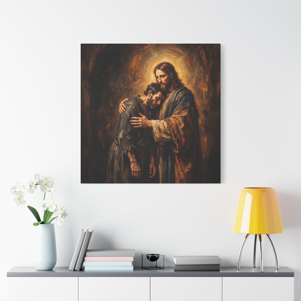 The Embrace of Christ – Canvas