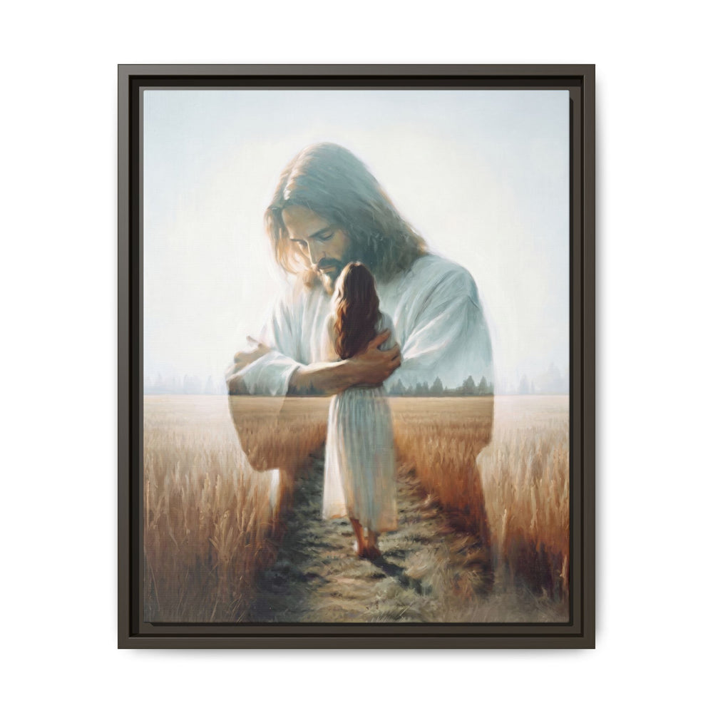 Peace, Be Still – Framed Canvas