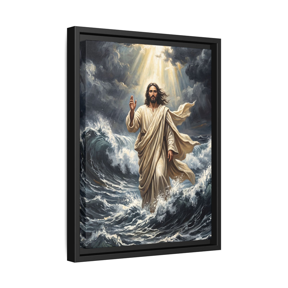 Master of the Storm – Framed Canvas