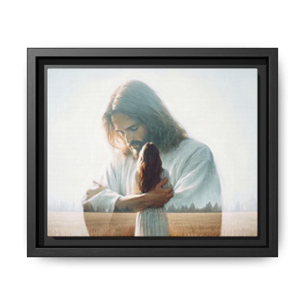 Peace, Be Still – Framed Canvas