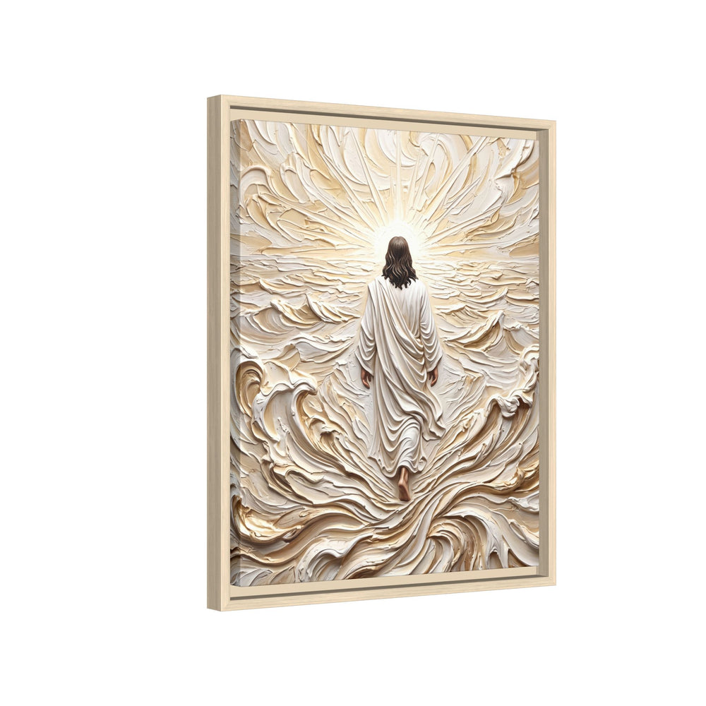 Surrendered in Prayer – Framed Canvas
