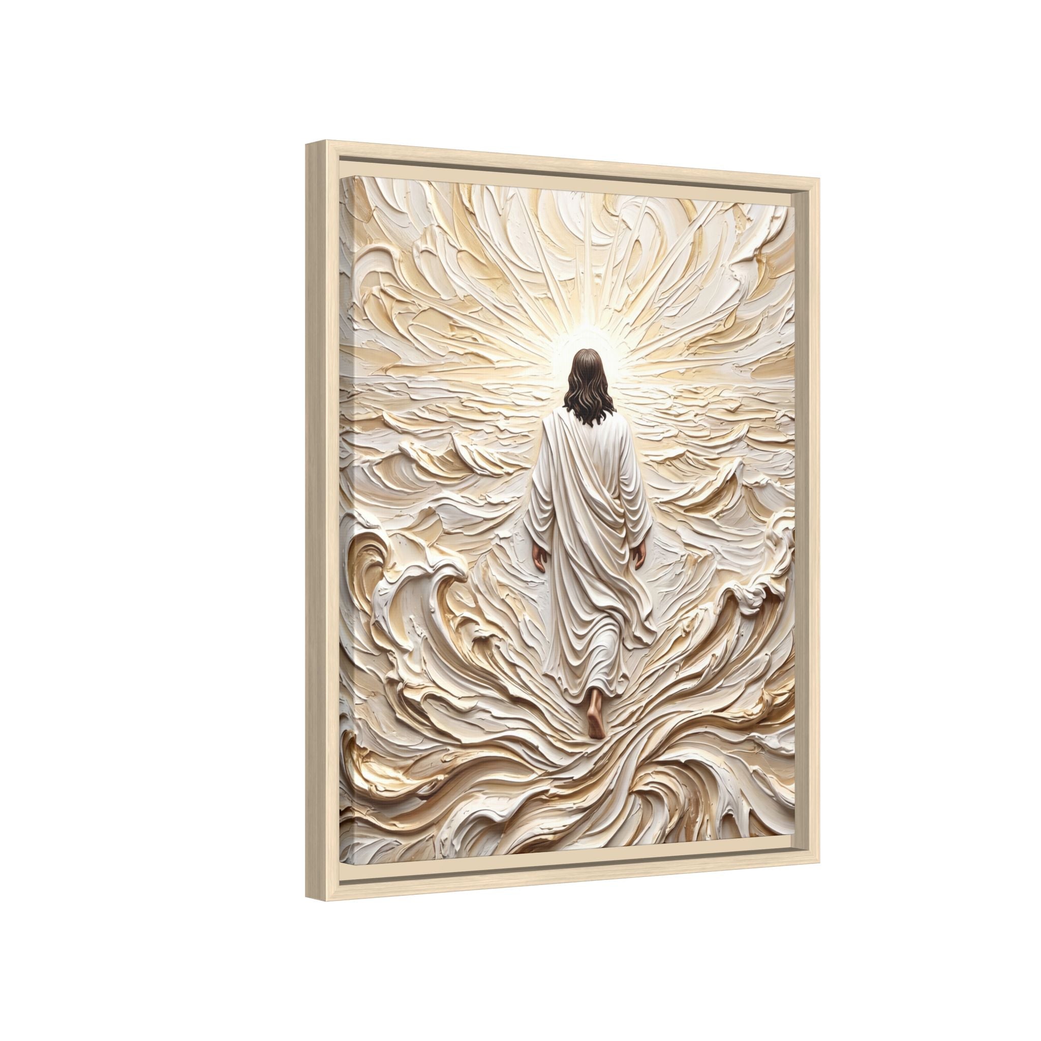 Surrendered in Prayer – Framed Canvas