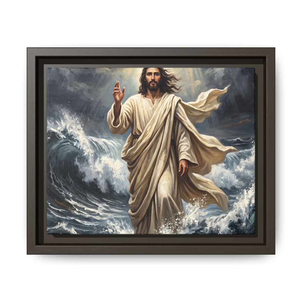 Master of the Storm – Framed Canvas