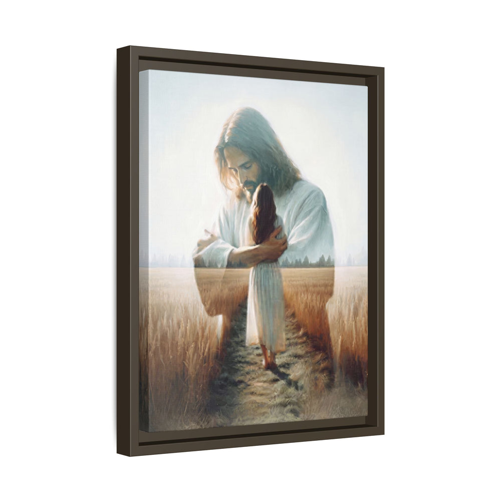 Peace, Be Still – Framed Canvas