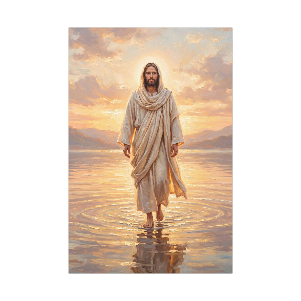 By the Shore at Dawn – Canvas
