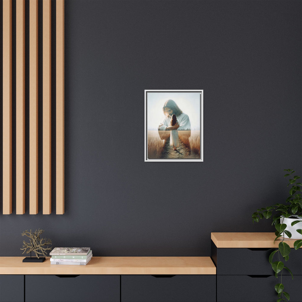 Peace, Be Still – Framed Canvas