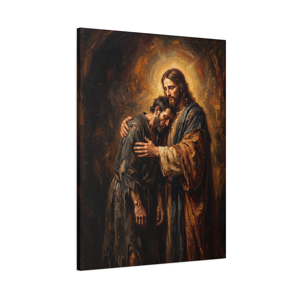 The Embrace of Christ – Canvas